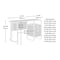 Sauder 17.91 in D X 29.61 in H, 47.24 in W X Engineered wood, Metal 431615 - alternate 2